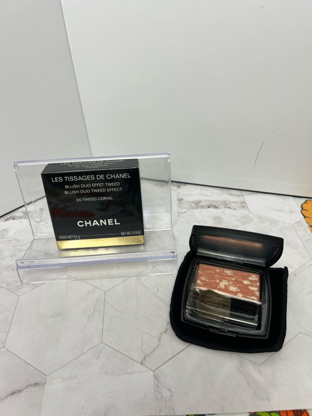 CHANEL Les Tissages Blush Duo Effect - Coral Pink
